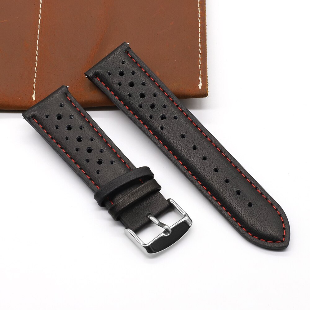 Handmade Leather Sports Watch Strap - HorologWrists
